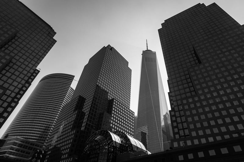 Modern Times New York City Skyline